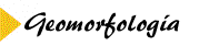 geomorfologia